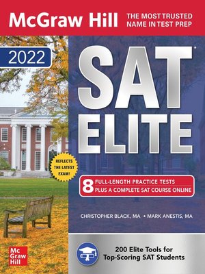 cover image of McGraw-Hill Education SAT Elite 2022